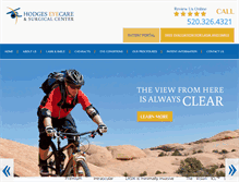 Tablet Screenshot of hodgeseyecare.com